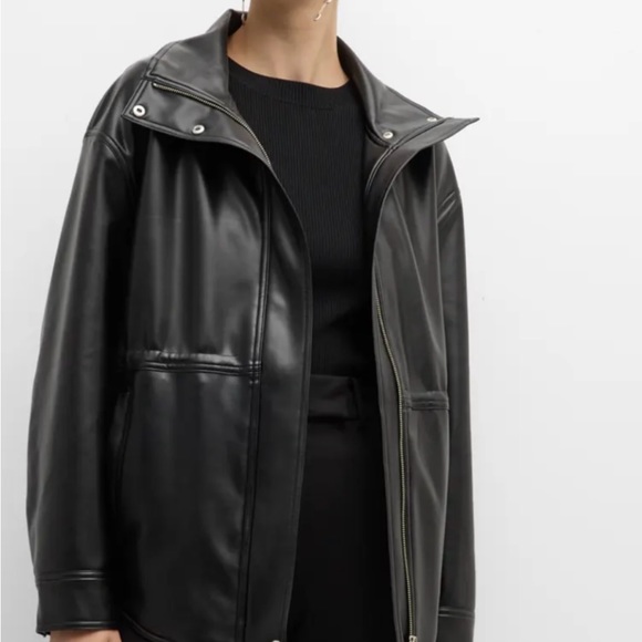 Greyven - Vegan Leather Bomber Jacket